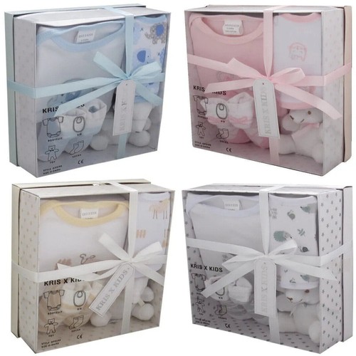 Baby boy girl piece layette - boy,