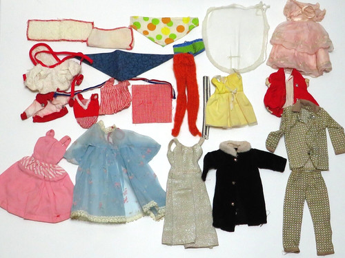 23pc lot vintage doll - of,