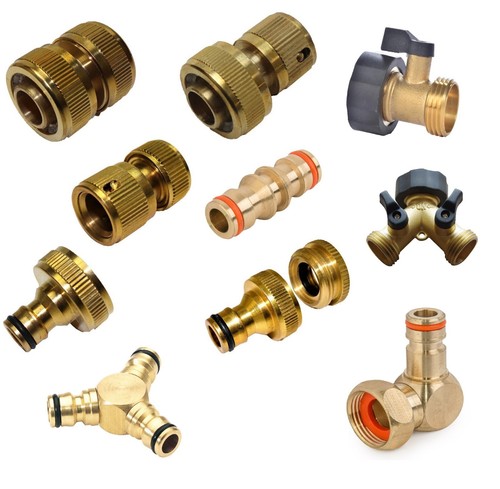 Tap adaptor connector brass - tap,
