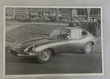 Jaguar E-Type Unveiled Geneva March 1961 Supplement Magazine Picture