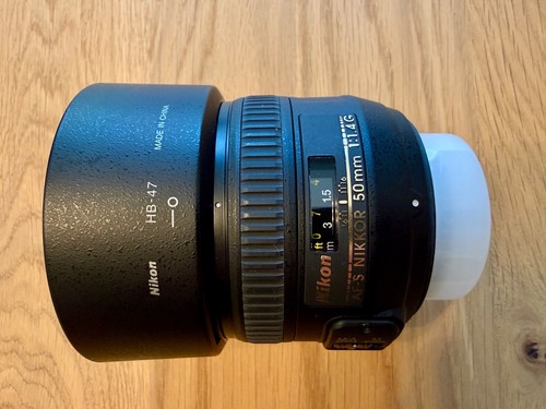 Nikon 50mm 4 g - af-s, lens