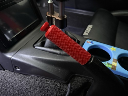 Handbrake handle and - handbrake, button