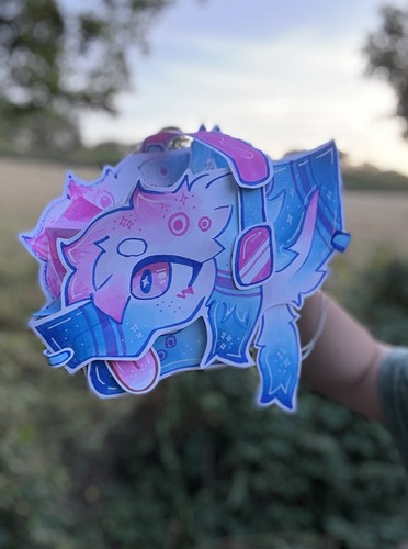 Handcrafted paper dragon