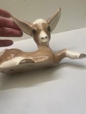 vintage ceramic donkey