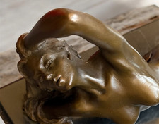 Bronze Sculpture Statue Woman