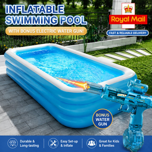 Large family swimming pool - family,