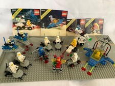 Vintage Space Lego - Collection of 11 Sets with 2 Baseboards from 1980’s