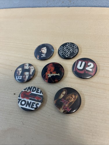 Vintage music badges - vintage,