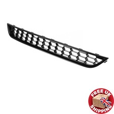 FRONT BUMPER GRILLE Compatible for Ford Fiesta Zetec S MK7 MK7.5 2013+ Honeycomb