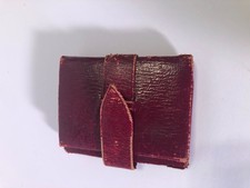 Antique folding needle case