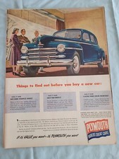 1948 VTG Orig Magazine Ad If