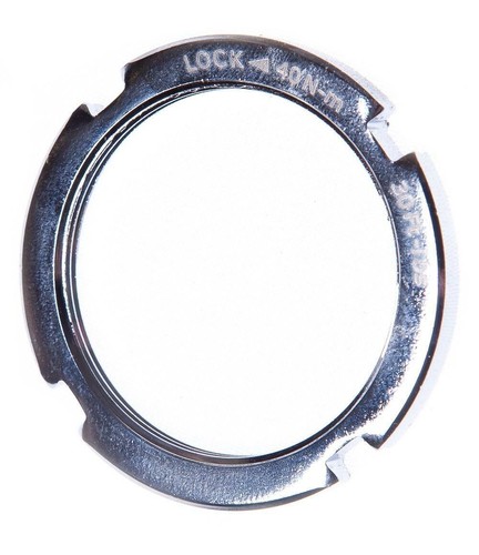 Track bike lock - track, lock-ring,