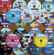 Nintendo Wii U Game Discs –