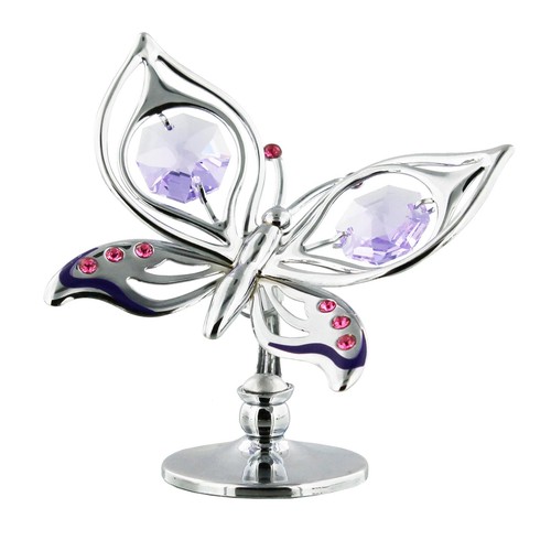 Orchid butterfly ornament - orchid,