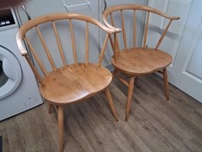 Ercol Cowhorn Chairs 333a x 2