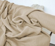 Natural Linen Fabric by the