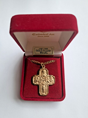 4way cross gold filled - 4way, cross-