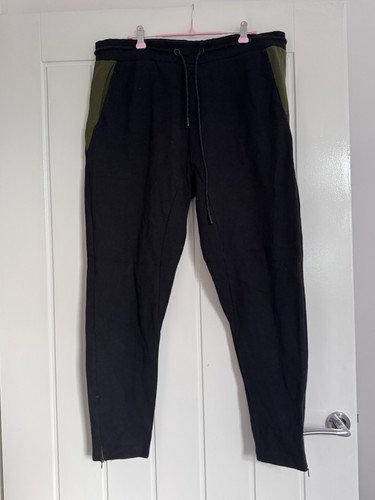 Zara man black - man, green