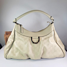 Gucci Abbey Cream GG Monogram
