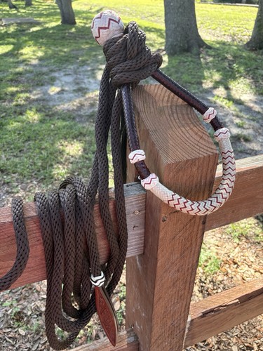 Natural rawhide bosal with - rawhide,