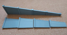 OO Gauge Model Railway Sloping Brick Wall Sloped Retaining Walls Left or Right