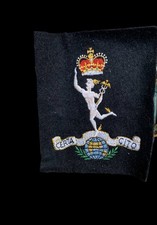 British Army Royal Corps of Signals Regiment Embroidered Blazer Badge