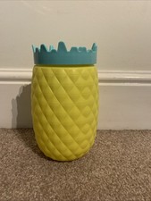 Plastic Drinks Tumbler Pineapple Large Cup Good Condition