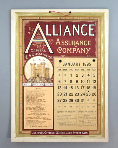 Antique alliance assurance - antique,