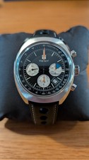 Tissot Heritage 1973 43mm Black Dial Chronograph Automatic.