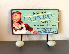 Mum's Laundry Service retro