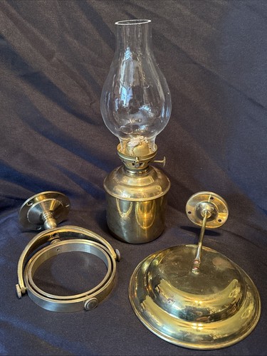 Vintage brass gimbaled - brass,