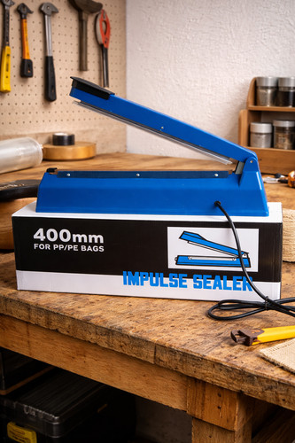 Impulse heat sealer 400mm - heat,