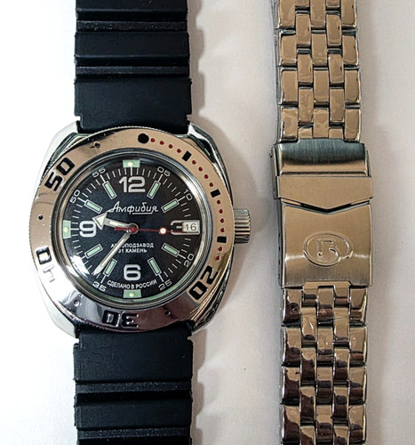 Vostok amphibia 710640 watch - amphibia,