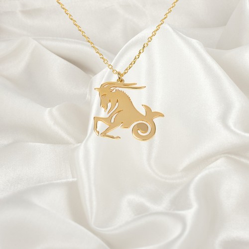 Capricorn necklace zodiac - capricorn,