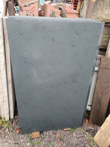 Natural black blue slate - /,