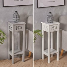 Corner Telephone Table Side