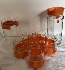 JAJ PYREX:  Orange Plastic