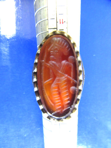 Ancient roman carnelian - ancient,