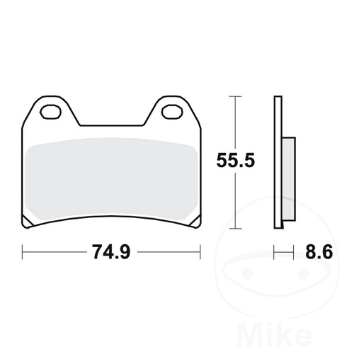 Trw brake pads sintered carbon - trw,
