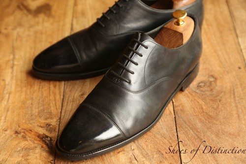 John lobb navy blue - blue, leather