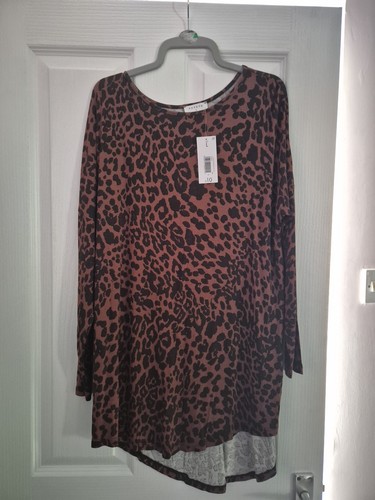 Brown dress size papaya - dress, m-