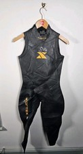 Xterra Wetsuit Women's XL Black Sleeveless Vortex 4 Triathlon Training