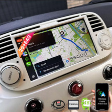 64G 7" For Fiat 500 2007-2015
