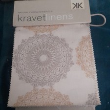 kravet linens Natural Embellishments ll luxury fabric sample book. 