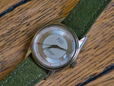 Alfex Swiss made Manual Wind sector Dial Watch Excellent Condition