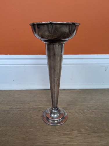 Vintage silver plated flower - vintage,