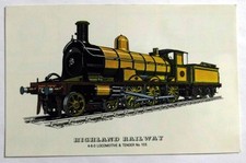 Postcard - HIGHLAND RAILWAY