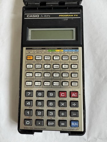 Casio 180p vintage - casio, fx-180p