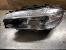 GENUINE BMW X5 F15 X6 F16 LEFT SIDE XENON HEADLIGHT 7290055 *DAMAGED*
