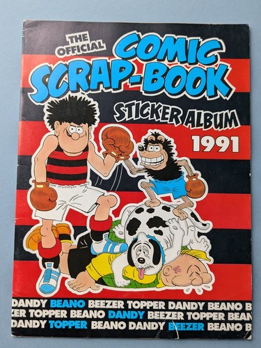 Official comic scrap book - comic,